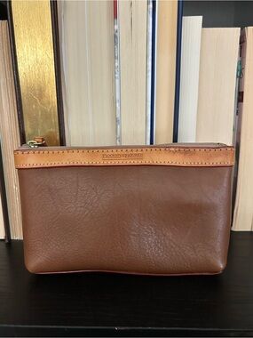 Dooney & Bourke Brown and Tan Cosmetics Bag